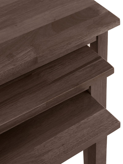 Cleo Walnut Nest of Tables