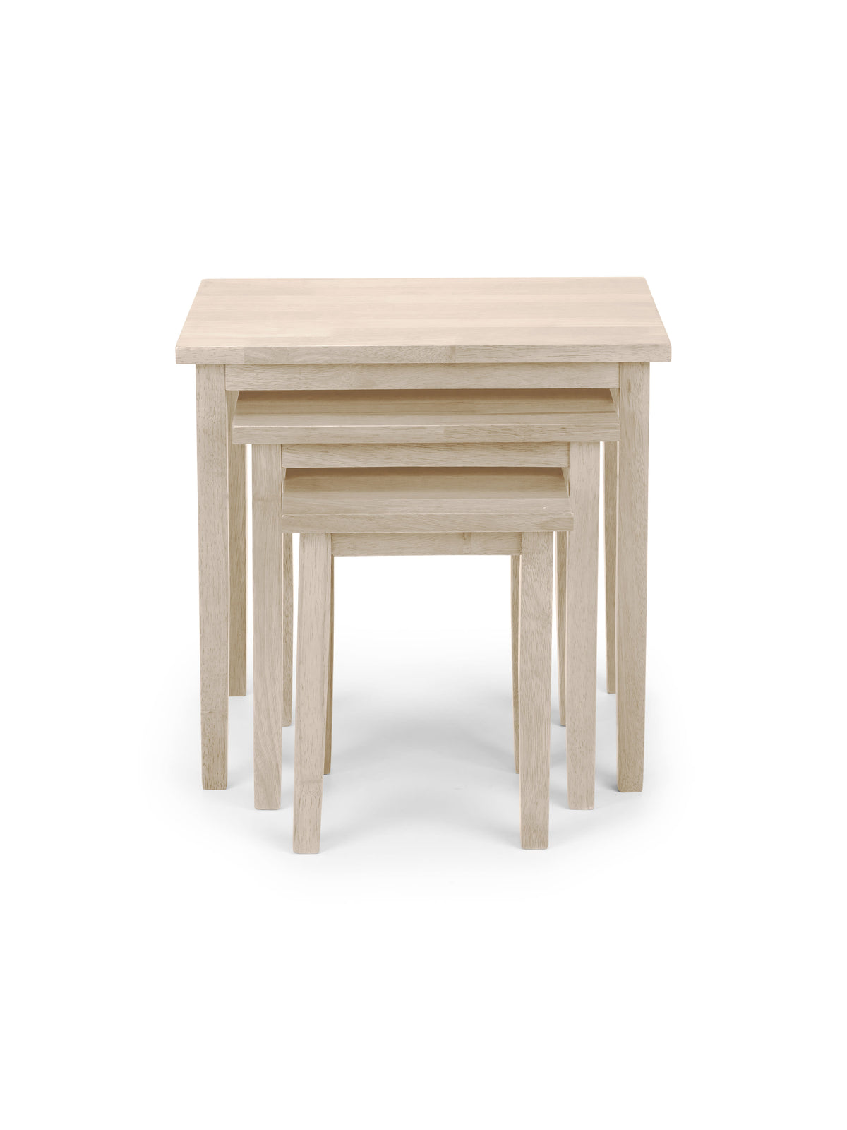 Cleo White Wash Nest of Tables