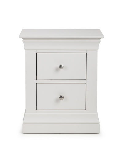Clermont 2 Drawer Bedside Cabinet