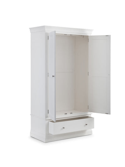 Clermont 2 Door 1 Drawer Wardrobe