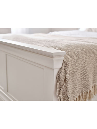 Clermont Bed - Surf White