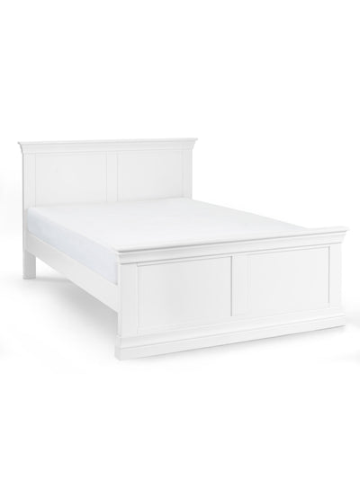 Clermont Bed - Surf White