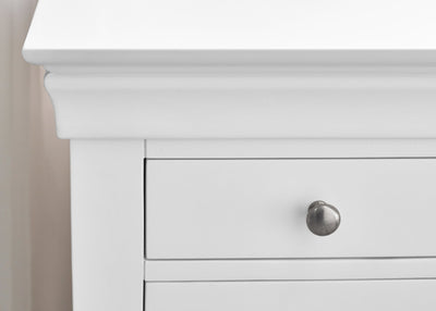 Clermont Dressing Table - Surf White – Julian Bowen, view 10