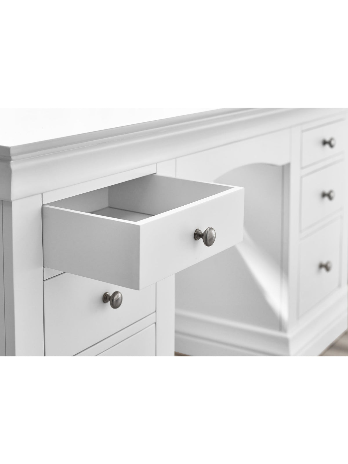 Clermont Dressing Table - Surf White