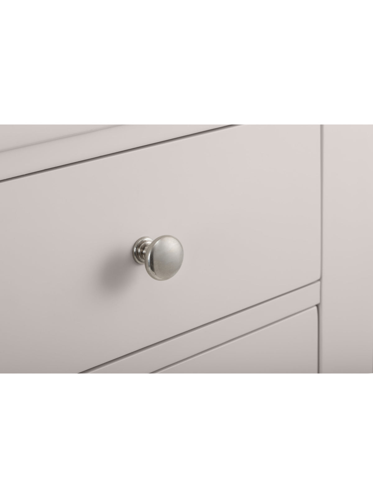Clermont 4+3 Drawer Chest - Light Grey