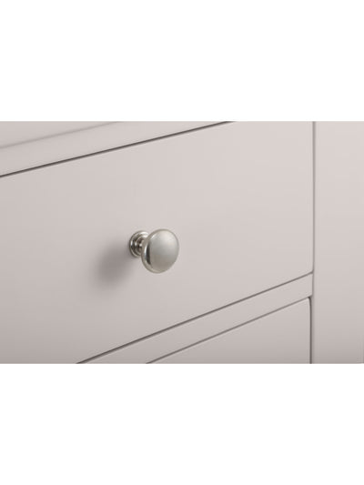 Clermont 4+3 Drawer Chest - Light Grey