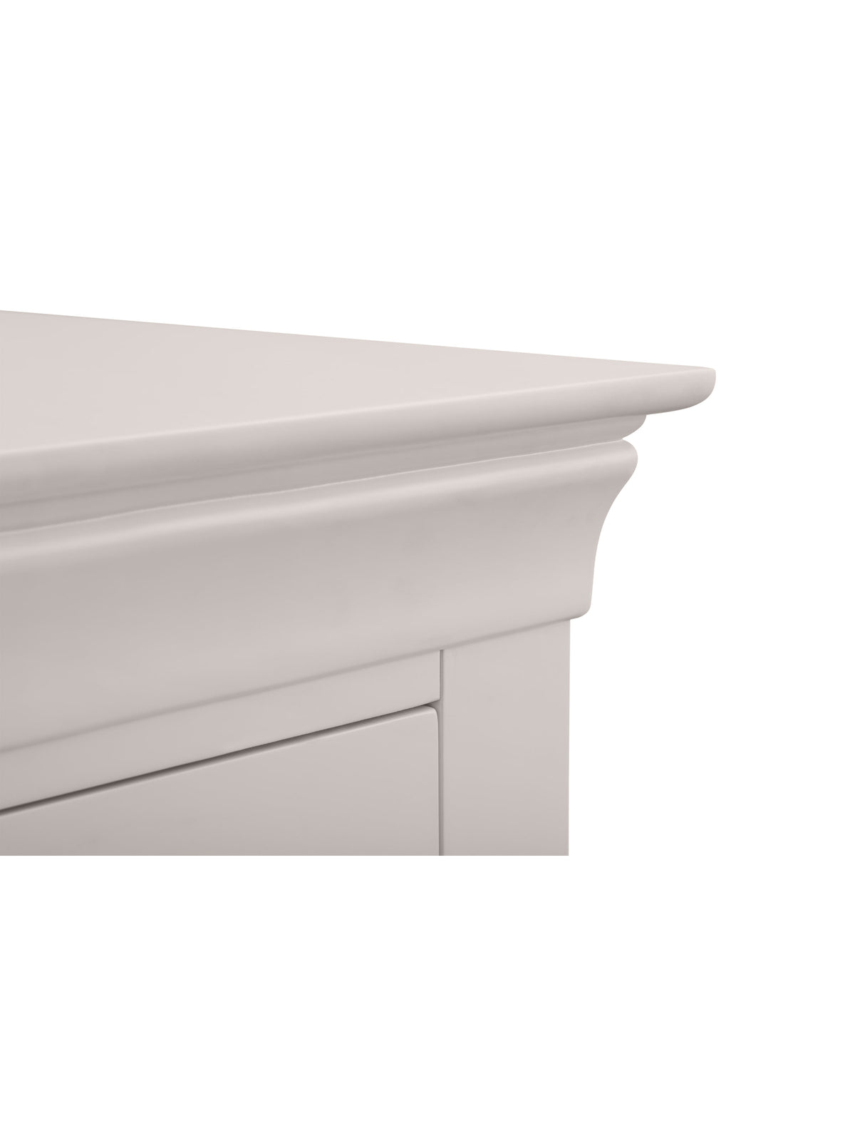 Clermont 4+3 Drawer Chest - Light Grey