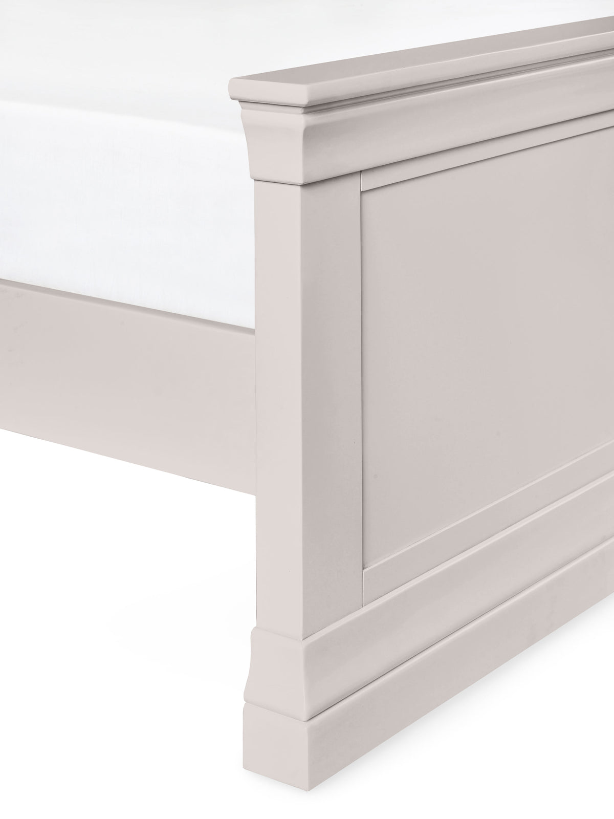 Clermont Bed - Light Grey