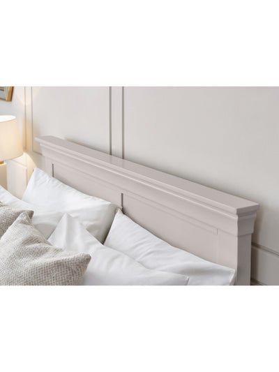 Clermont Bed - Light Grey