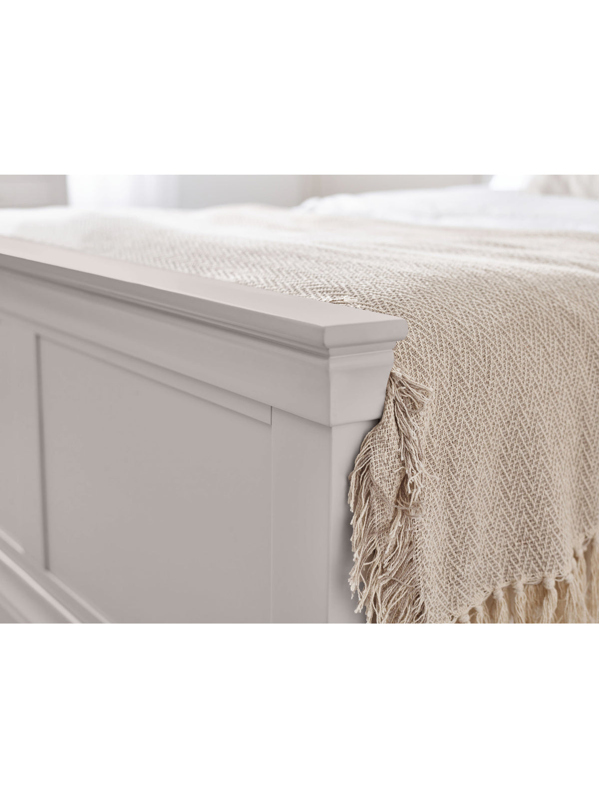 Clermont Bed - Light Grey