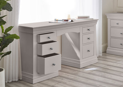 Clermont Dressing Table - Light Grey – Julian Bowen, view 14