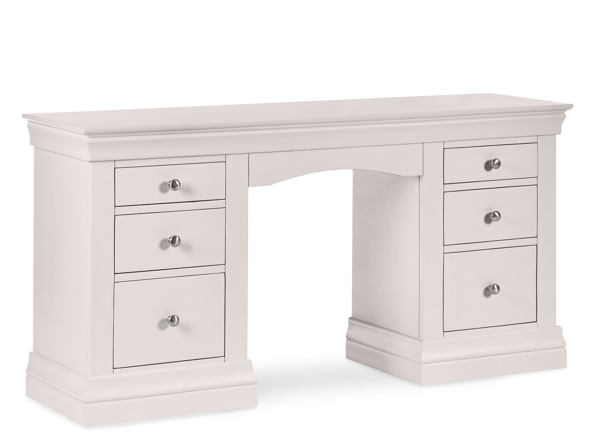 Clermont Dressing Table - Light Grey – Julian Bowen