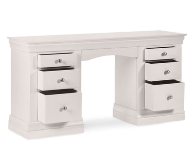 Clermont Dressing Table - Light Grey – Julian Bowen, view 3