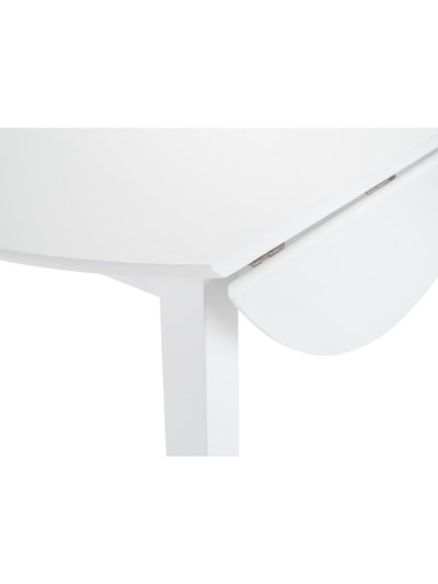 Coast White Dropleaf Table