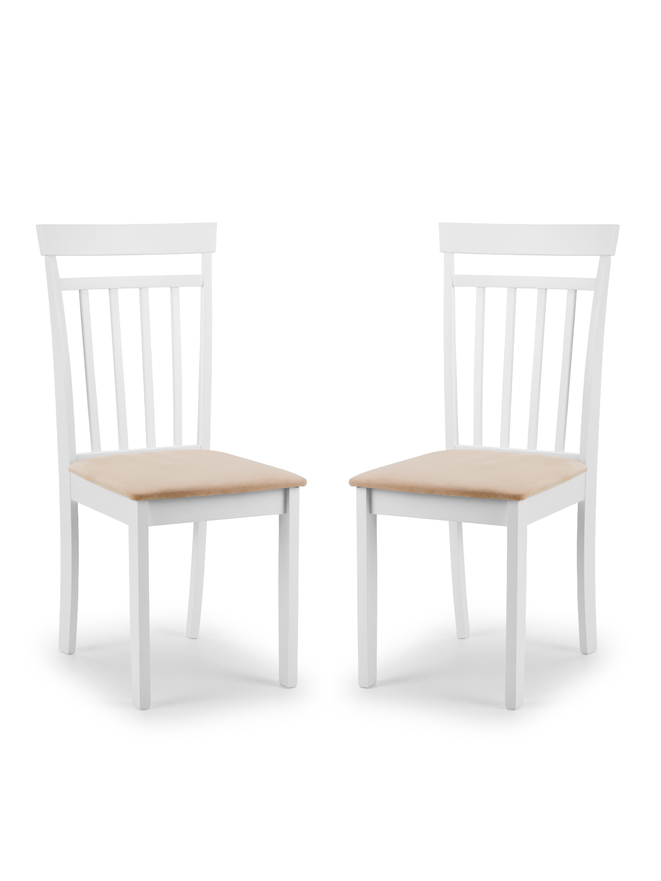 Coast White Dining Chairs (Set of 2)