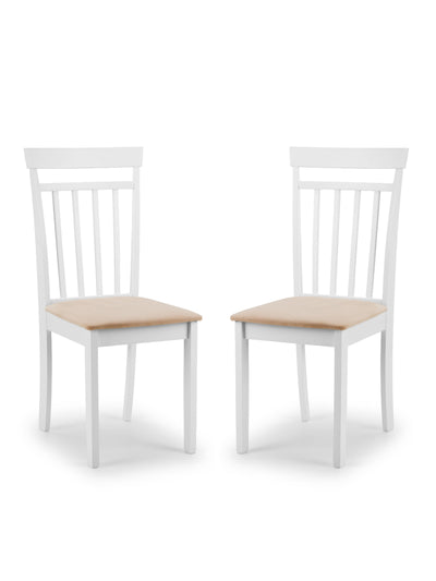 Coast White Dining Chairs (Set of 2)
