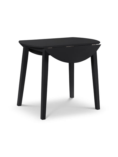Coast Black Dropleaf Table