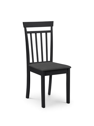 Coast Black Dining Chairs (Set of2)