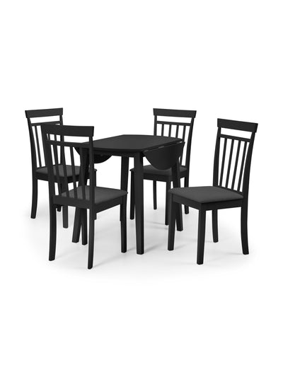 Coast Black Dining Chairs (Set of2)