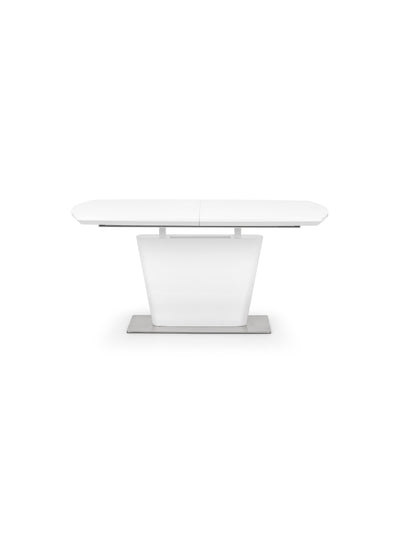Como High Gloss Extending Table - White