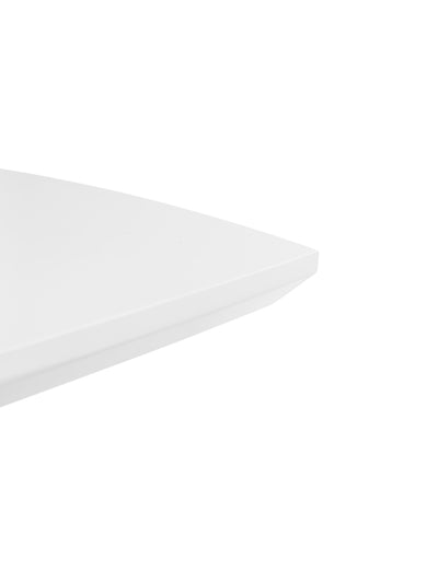 Como High Gloss Extending Table - White