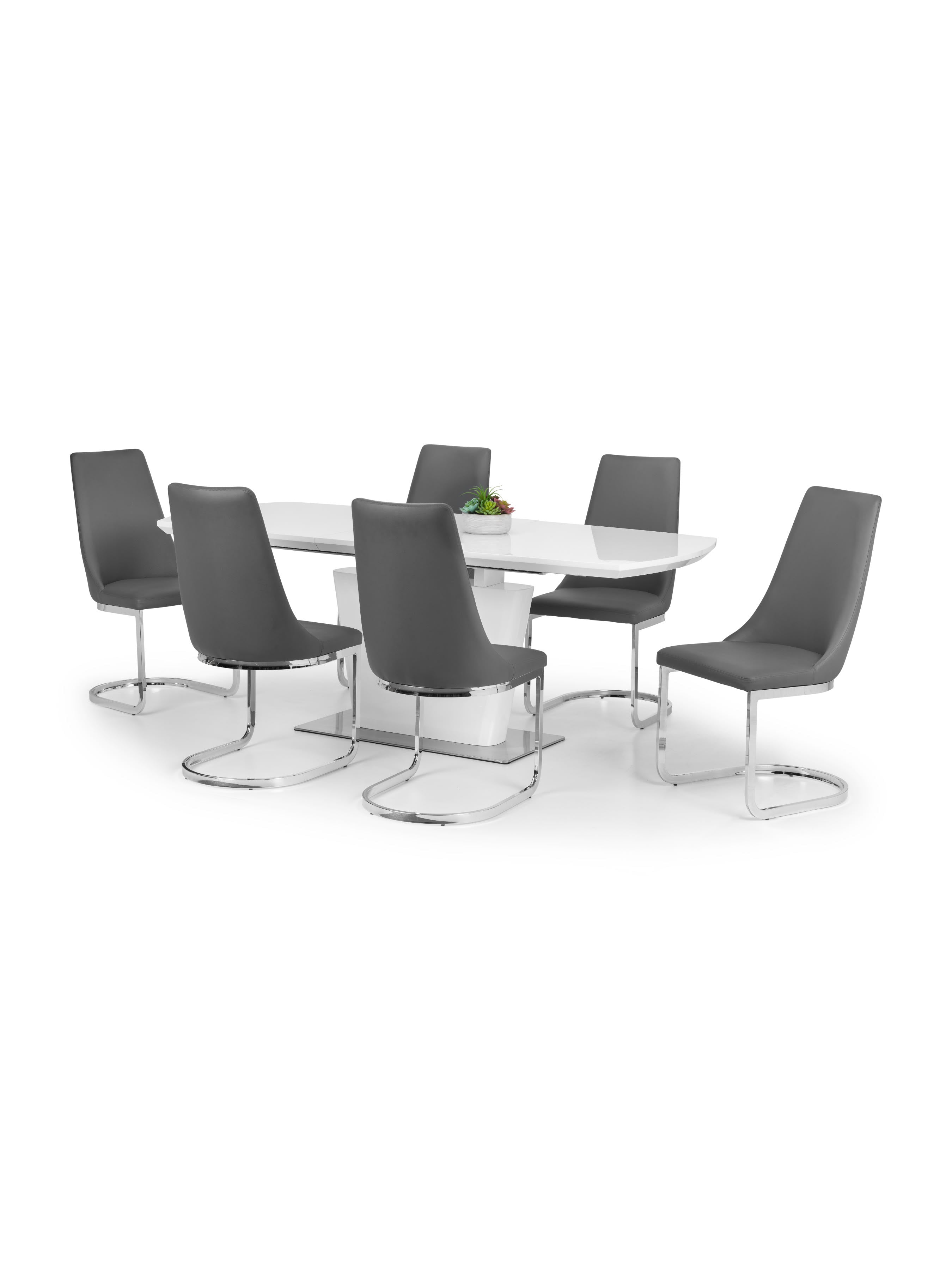 Como Cantilever Dining Chairs (Set Of 2)