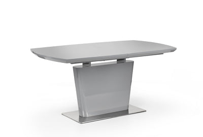 Como High Gloss Extending Table - Grey – Julian Bowen