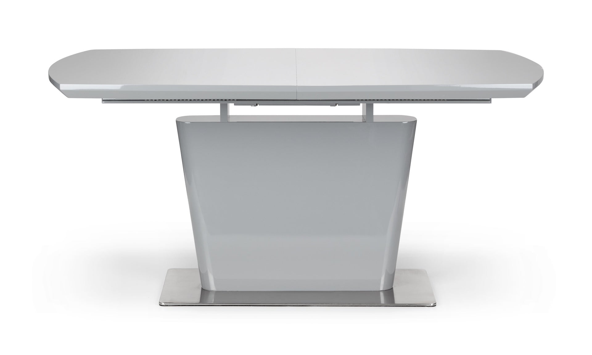 Como High Gloss Extending Table - Grey – Julian Bowen, view 5