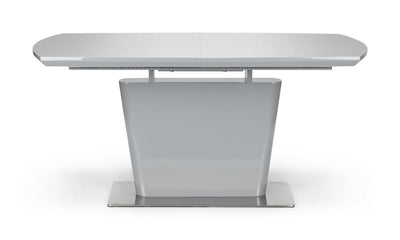 Como High Gloss Extending Table - Grey – Julian Bowen, view 5
