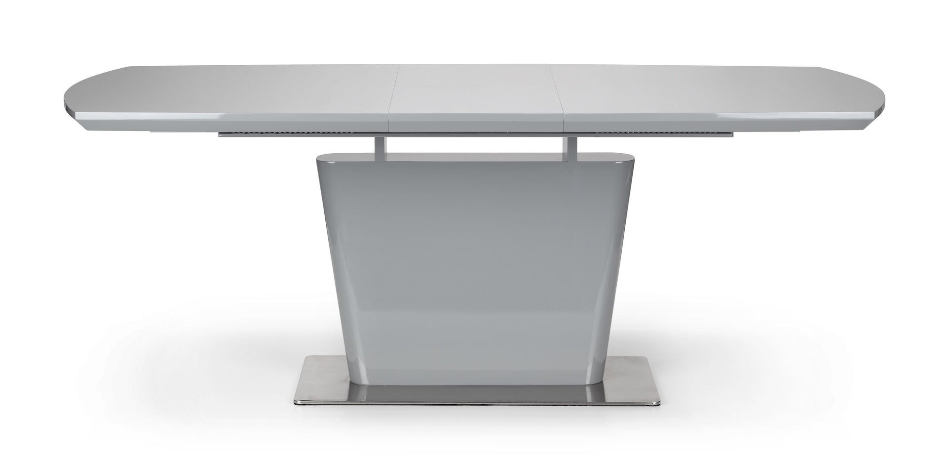 Como High Gloss Extending Table - Grey – Julian Bowen, view 6