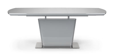 Como High Gloss Extending Table - Grey – Julian Bowen, view 6