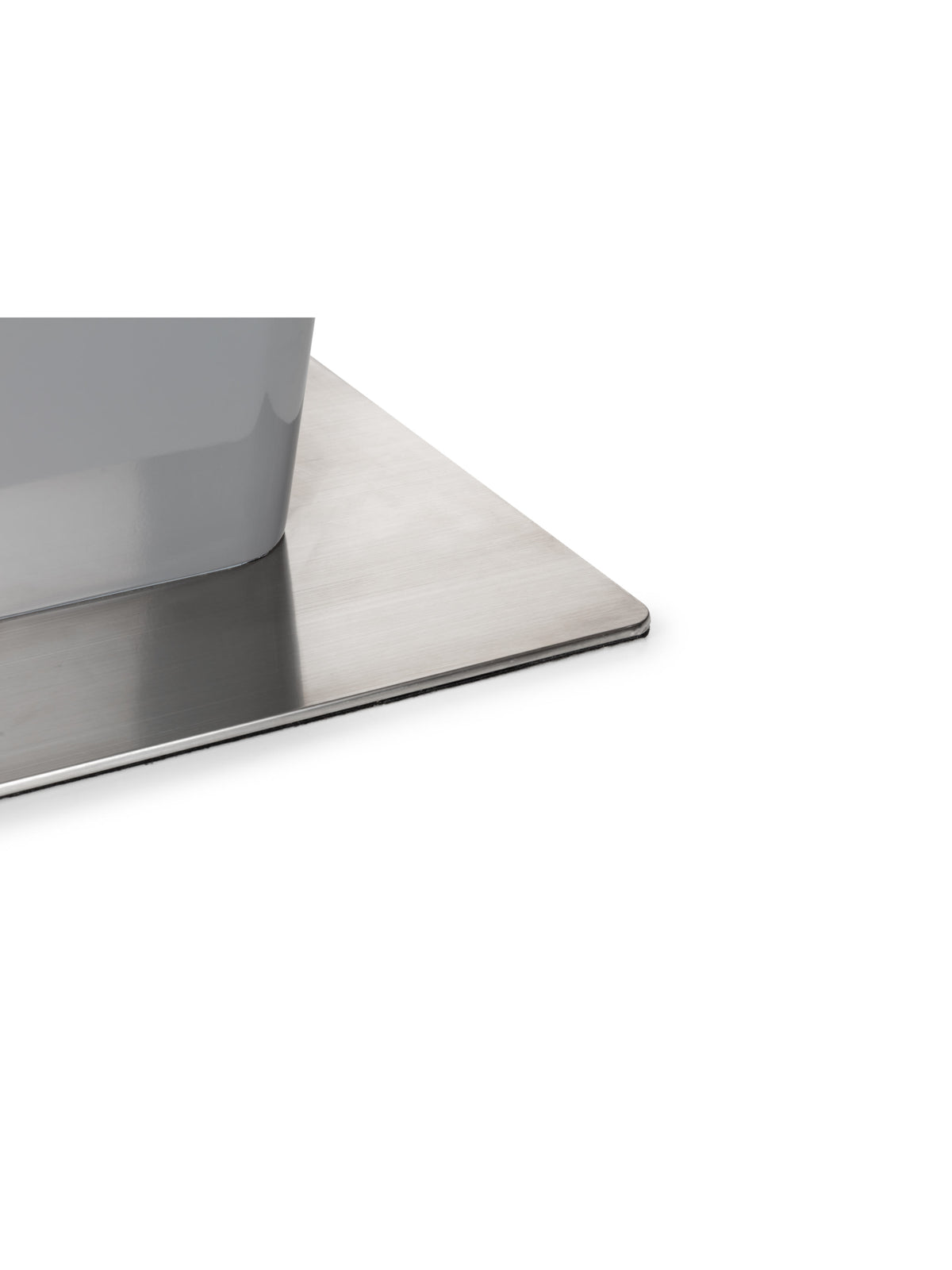 Como High Gloss Extending Table - Grey