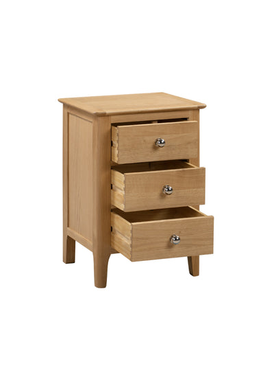 Cotswold 3 Drawer Bedside Cabinet