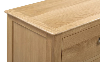 Cotswold 6 Drawer Wide Chest – Julian Bowen, view 5
