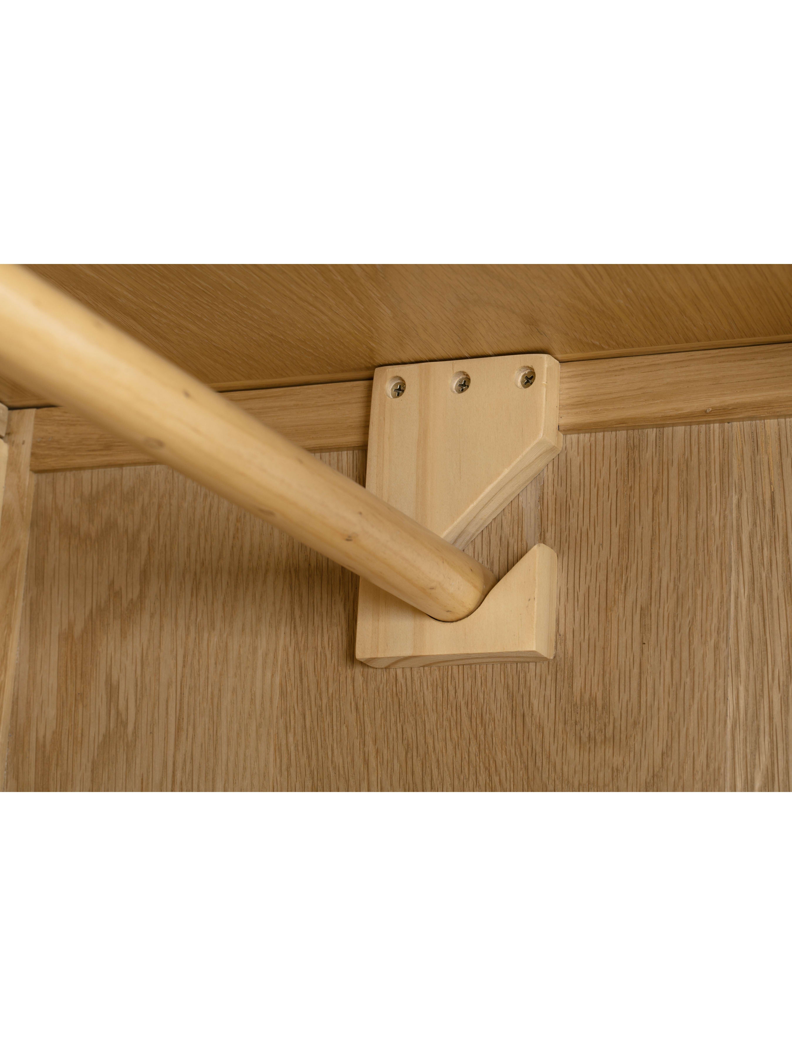 Cotswold 2 Door 1 Drawer Wardrobe
