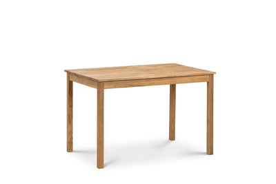 Coxmoor Rectangular Dining Table - Oak – Julian Bowen