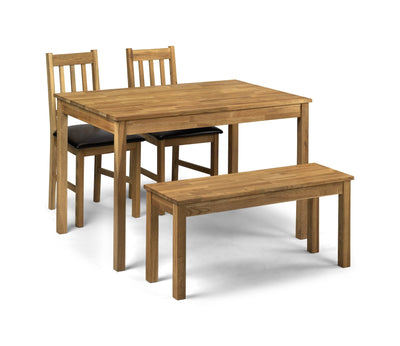 Coxmoor Rectangular Dining Table - Oak – Julian Bowen, view 5