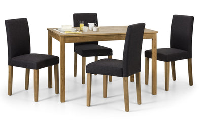 Coxmoor Rectangular Dining Table - Oak – Julian Bowen, view 6