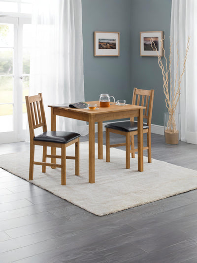 Coxmoor 75cm Square Dining Table - Oak