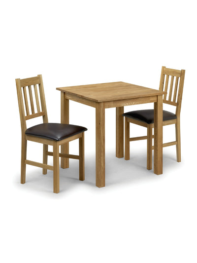 Coxmoor 75cm Square Dining Table - Oak