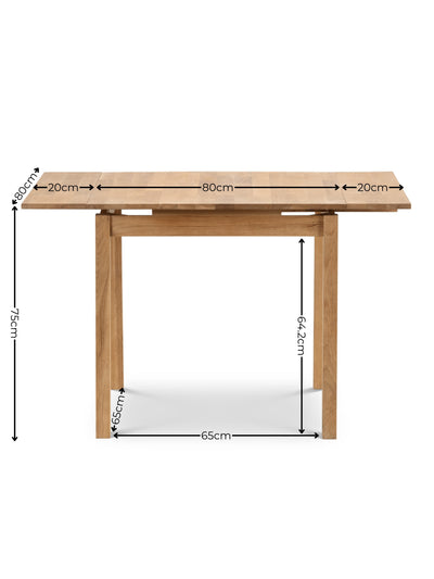 Coxmoor Oak Extending Dining Table