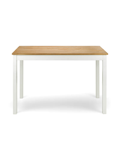 Coxmoor Rectangular Dining Table - Ivory & Oak