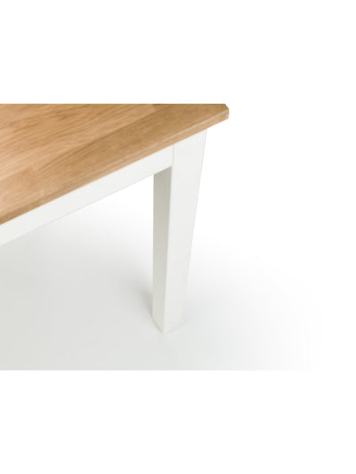 Coxmoor Rectangular Dining Table - Ivory & Oak