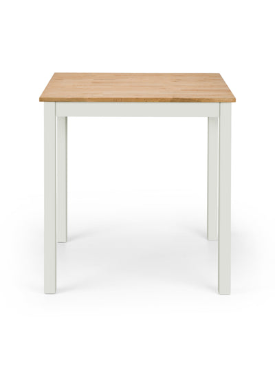 Coxmoor 75cm Square Dining Table - Ivory & Oak