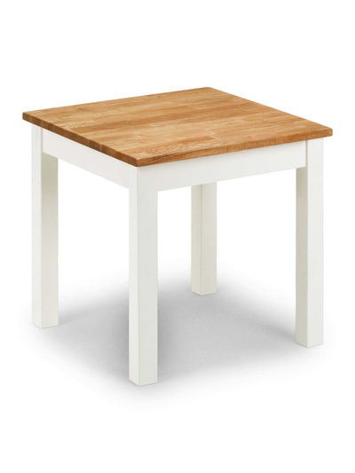 Coxmoor Lamp Table - Ivory & Oak