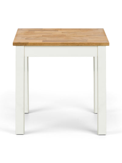 Coxmoor Lamp Table - Ivory & Oak