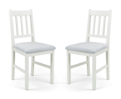 Coxmoor Dining Chairs - Ivory (Set of 2) – Julian Bowen