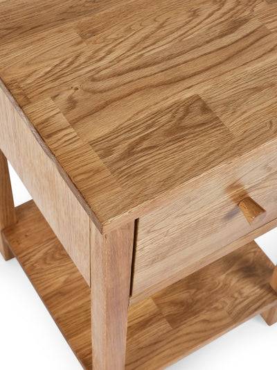 Coxmoor 1 Drawer - Oak