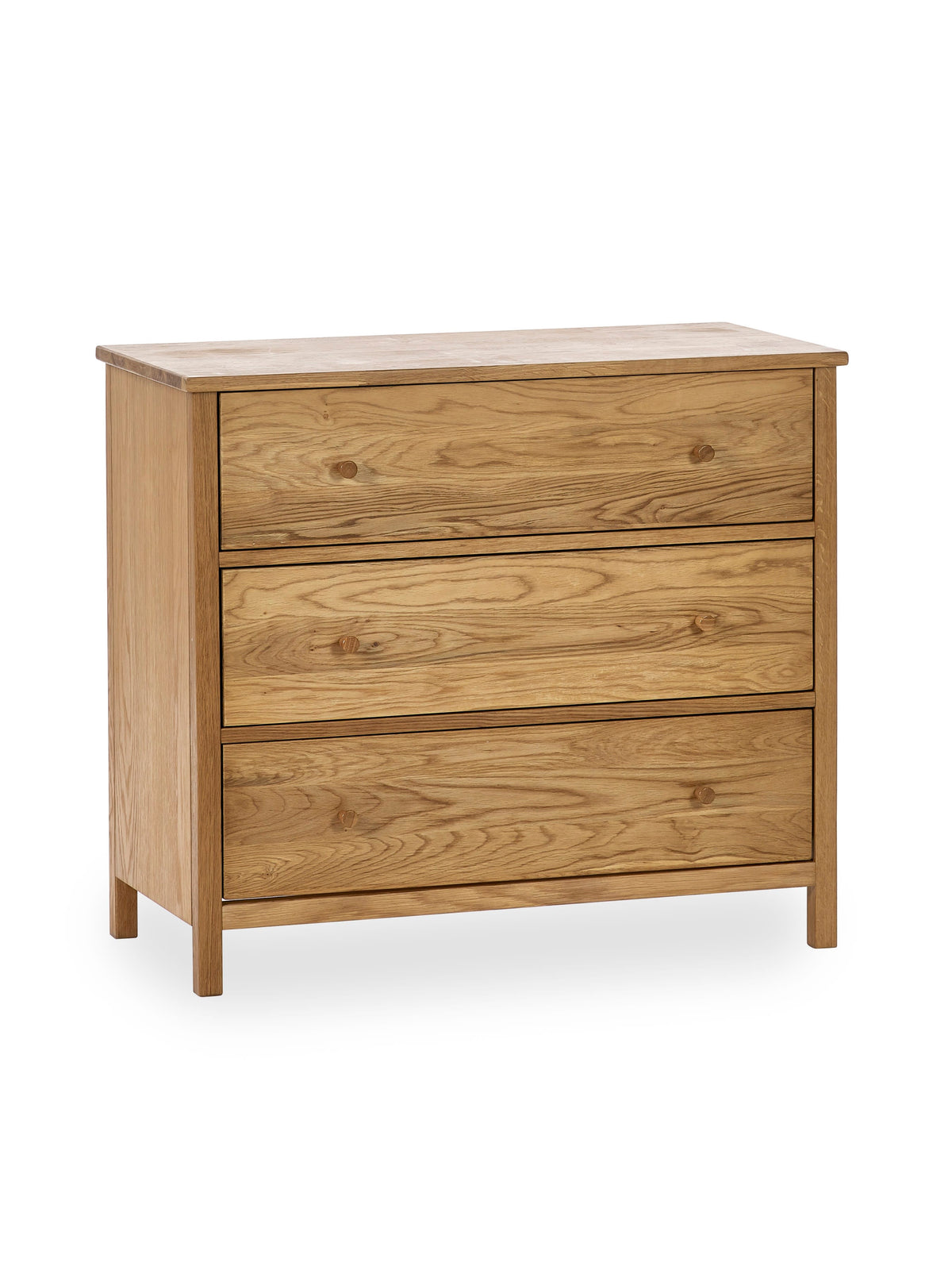 Coxmoor 3 Drawer Chest - Oak