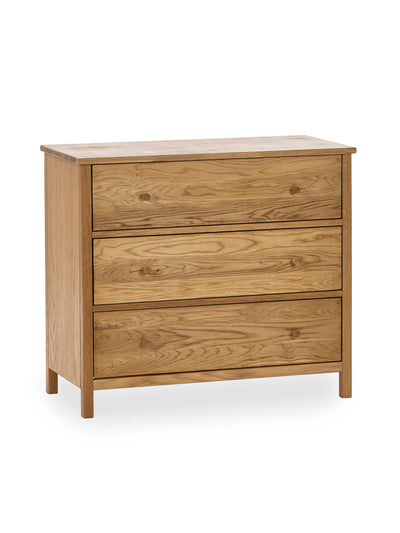 Coxmoor 3 Drawer Chest - Oak